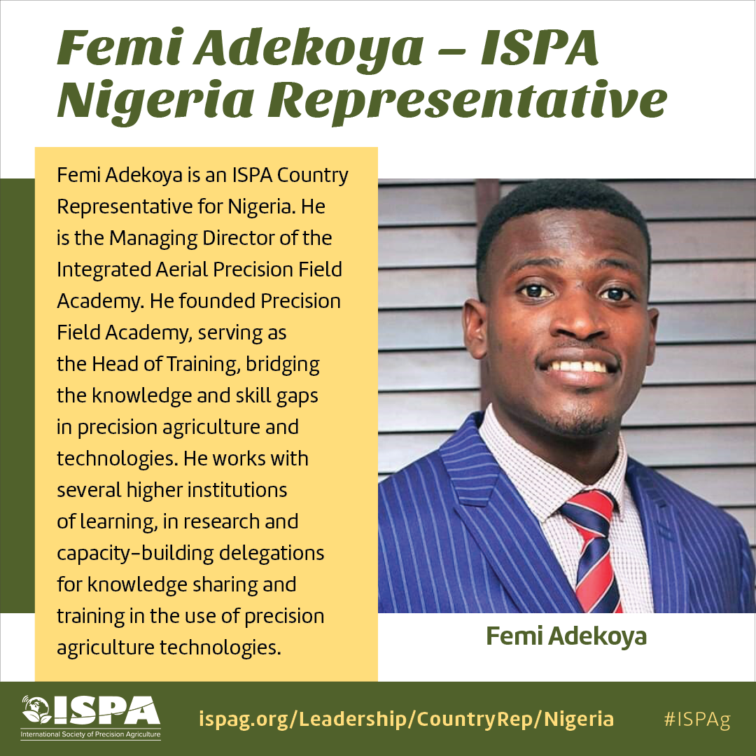 Country Representative Femi Adekoya