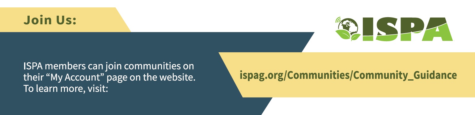 Join an ISPA Community Banner